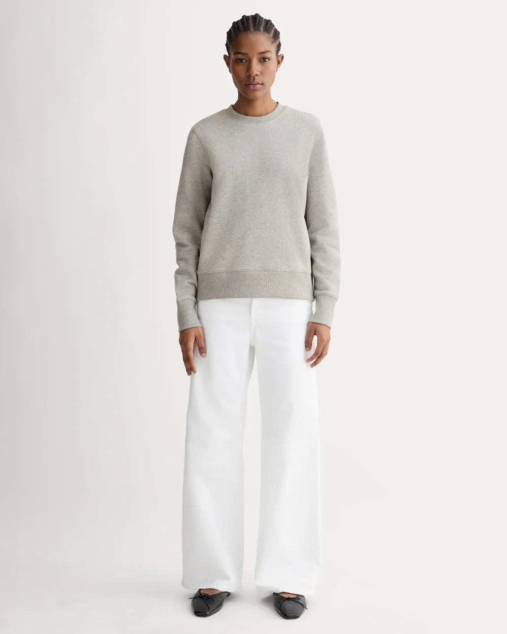 The Off-Duty Terry Crew | Heathered Grey