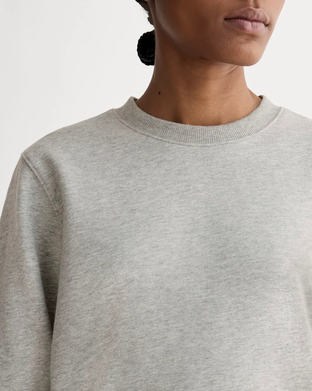The Off-Duty Terry Crew | Heathered Grey - Image 3