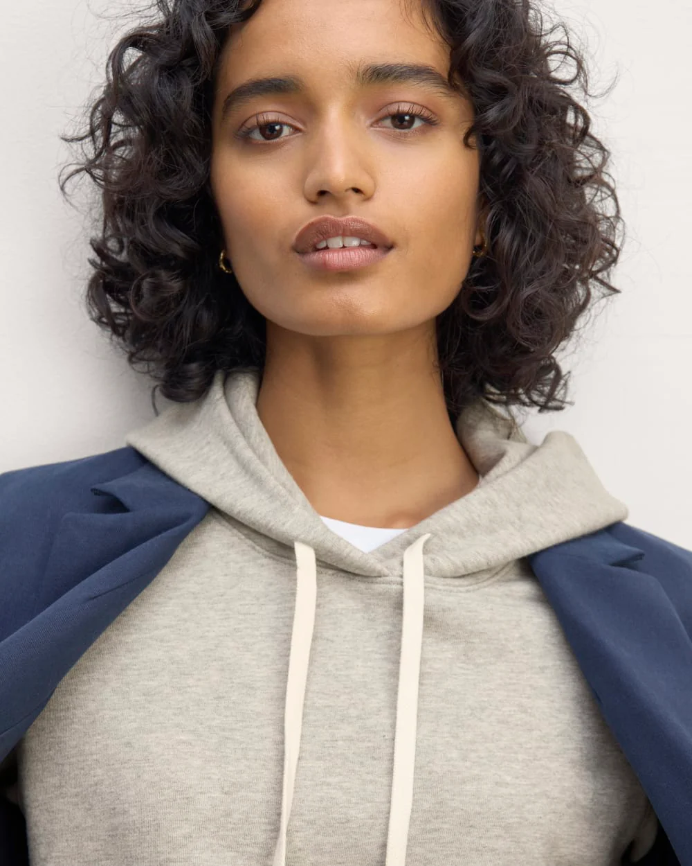 The Off-Duty Terry Hoodie | Heathered Grey - Image 4
