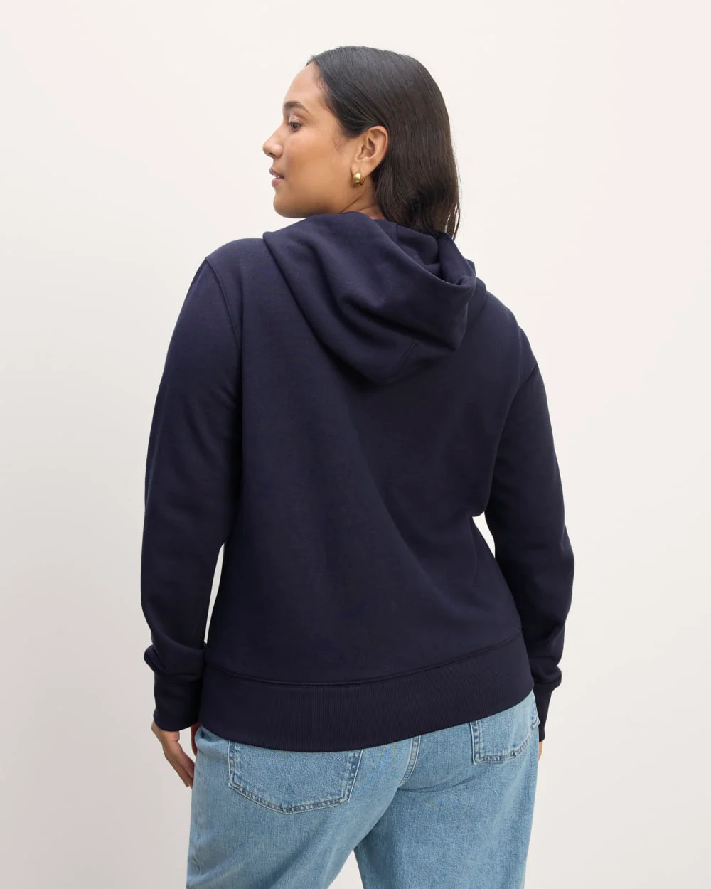 The Off-Duty Terry Hoodie | Navy - Image 6