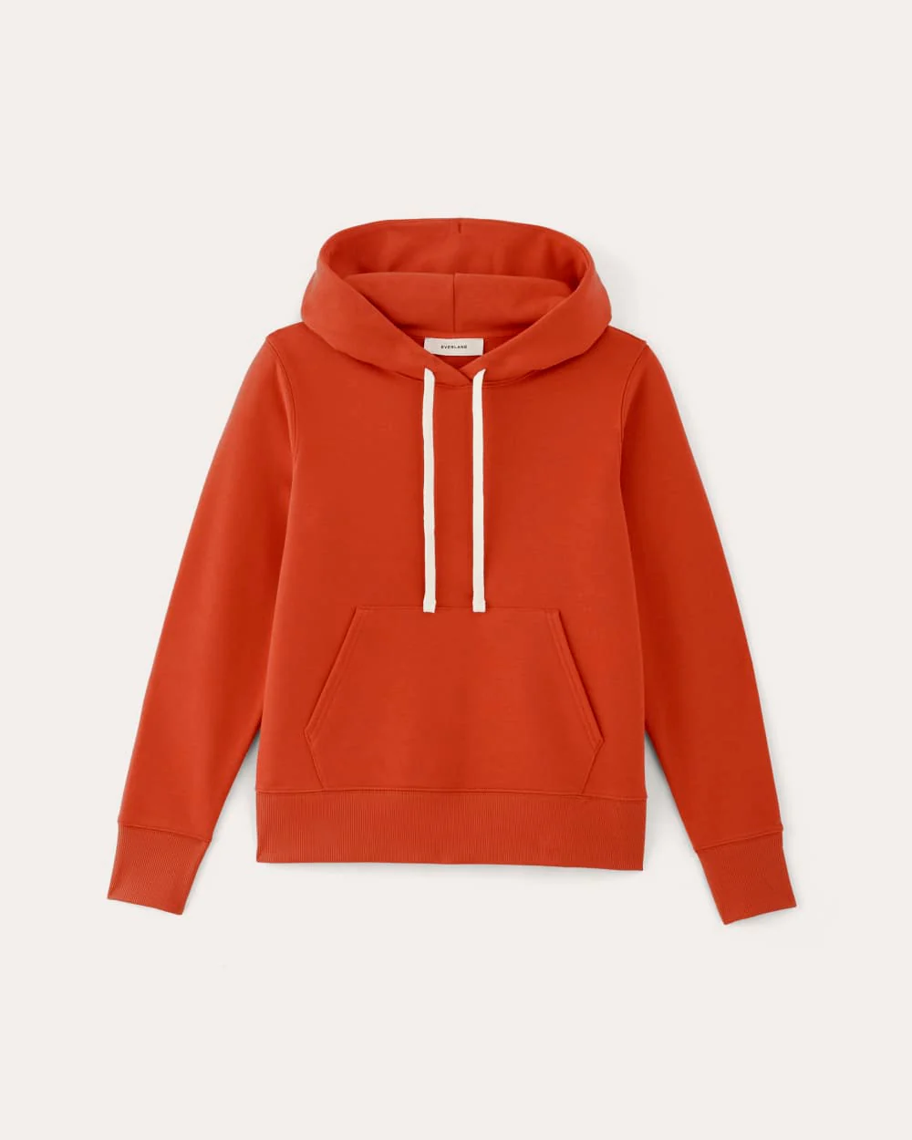 The Off-Duty Terry Hoodie | Poppy Red - Image 2