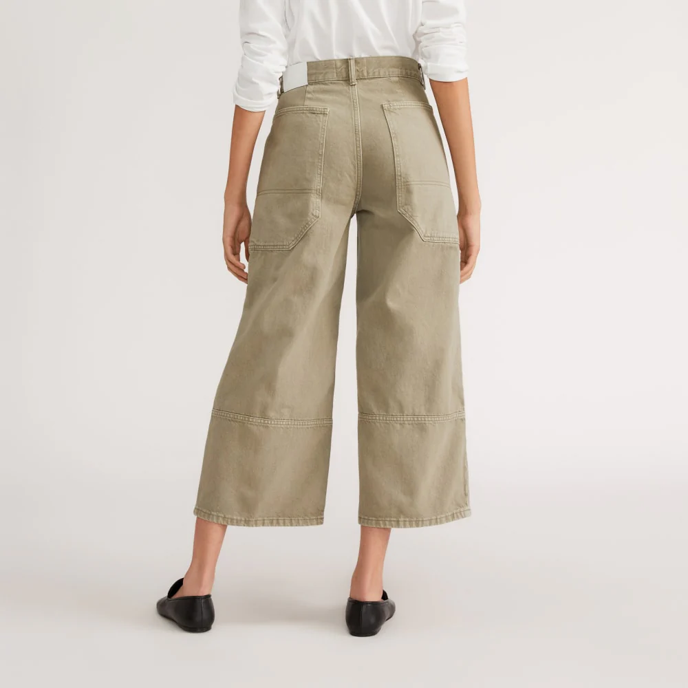 The Way-High® Gardener Cropped Jean | Moss - Image 6