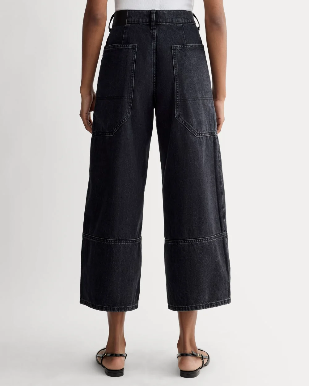 The Way-High® Gardener Cropped Jean | Washed Black - Image 5