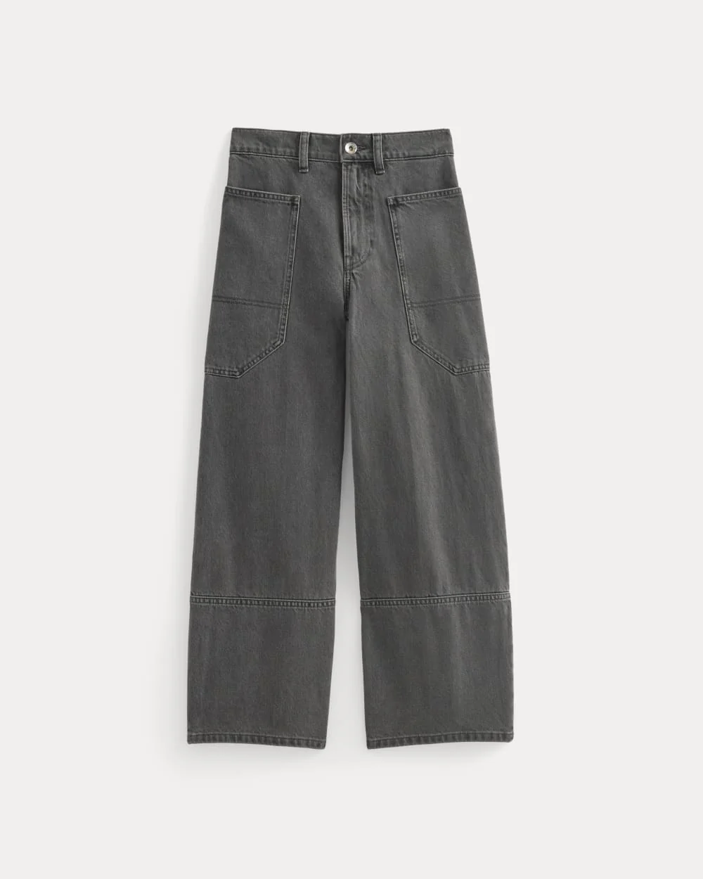 The Way-High® Gardener Cropped Jean | Washed Grey - Image 2