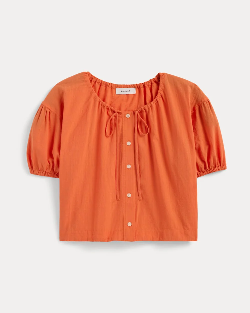 The Gauze Button-Up | Soft Orange - Image 2