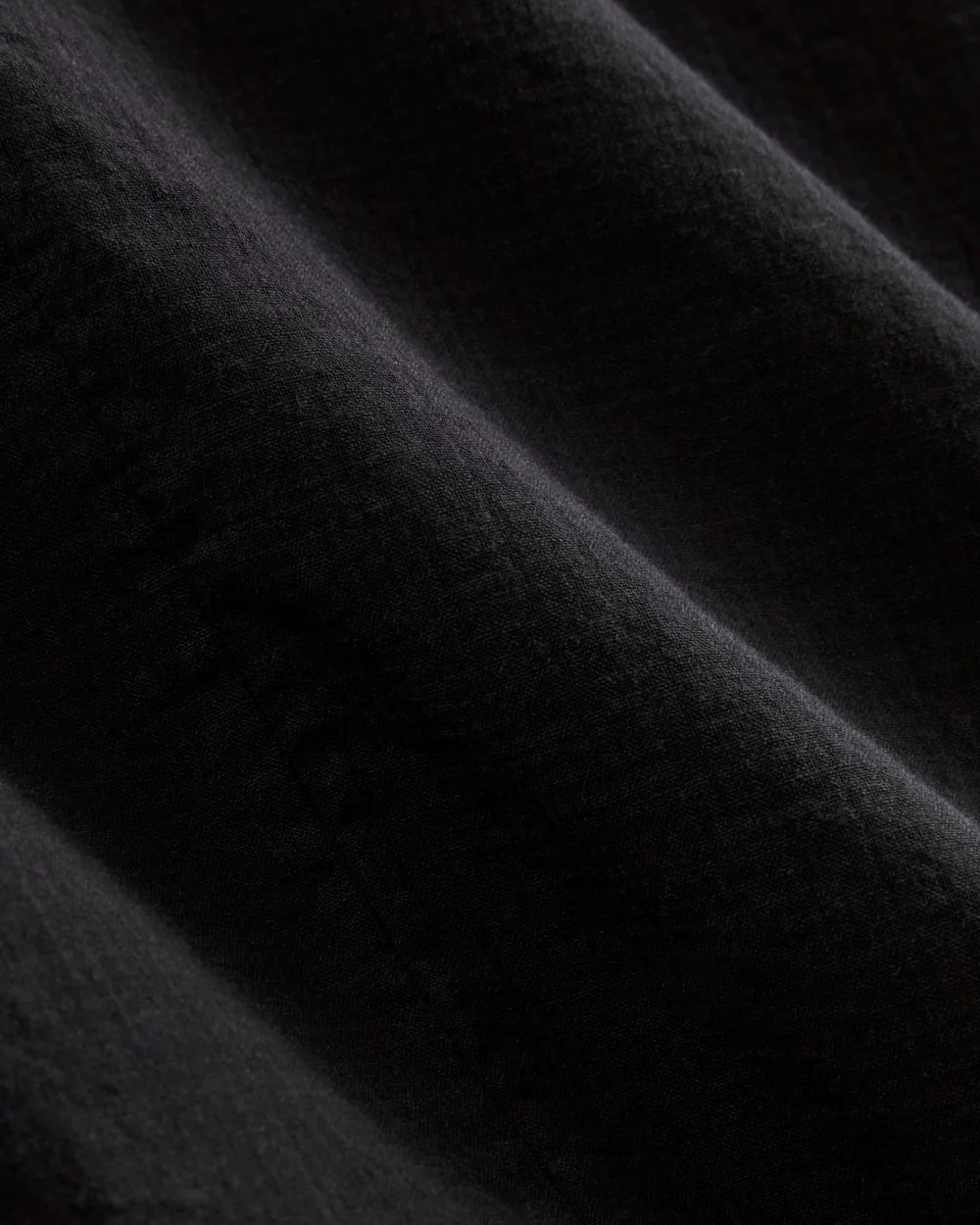 The Gauze Gathered Top | Black - Image 6