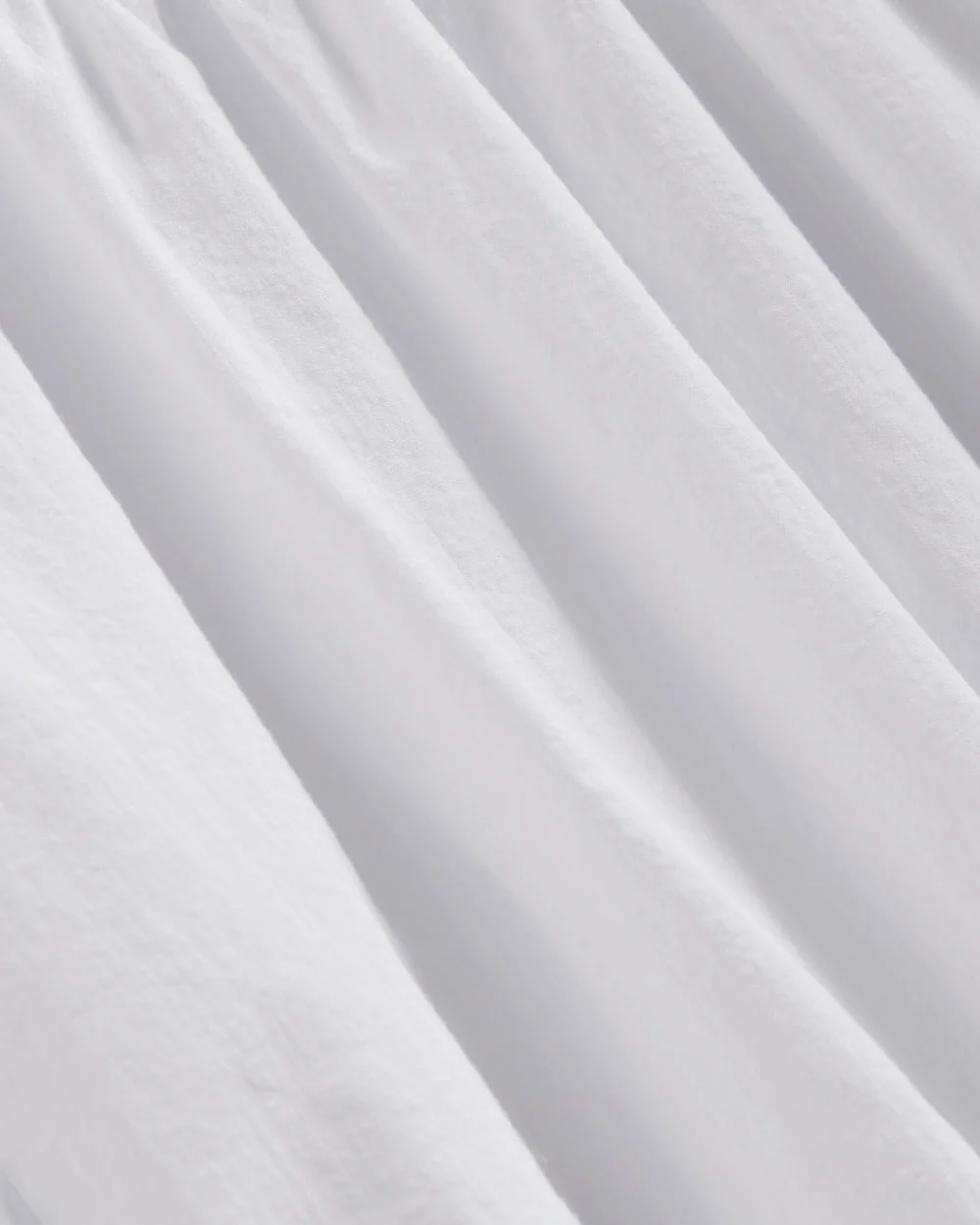 The Gauze Puff-Sleeve Top | White - Image 6