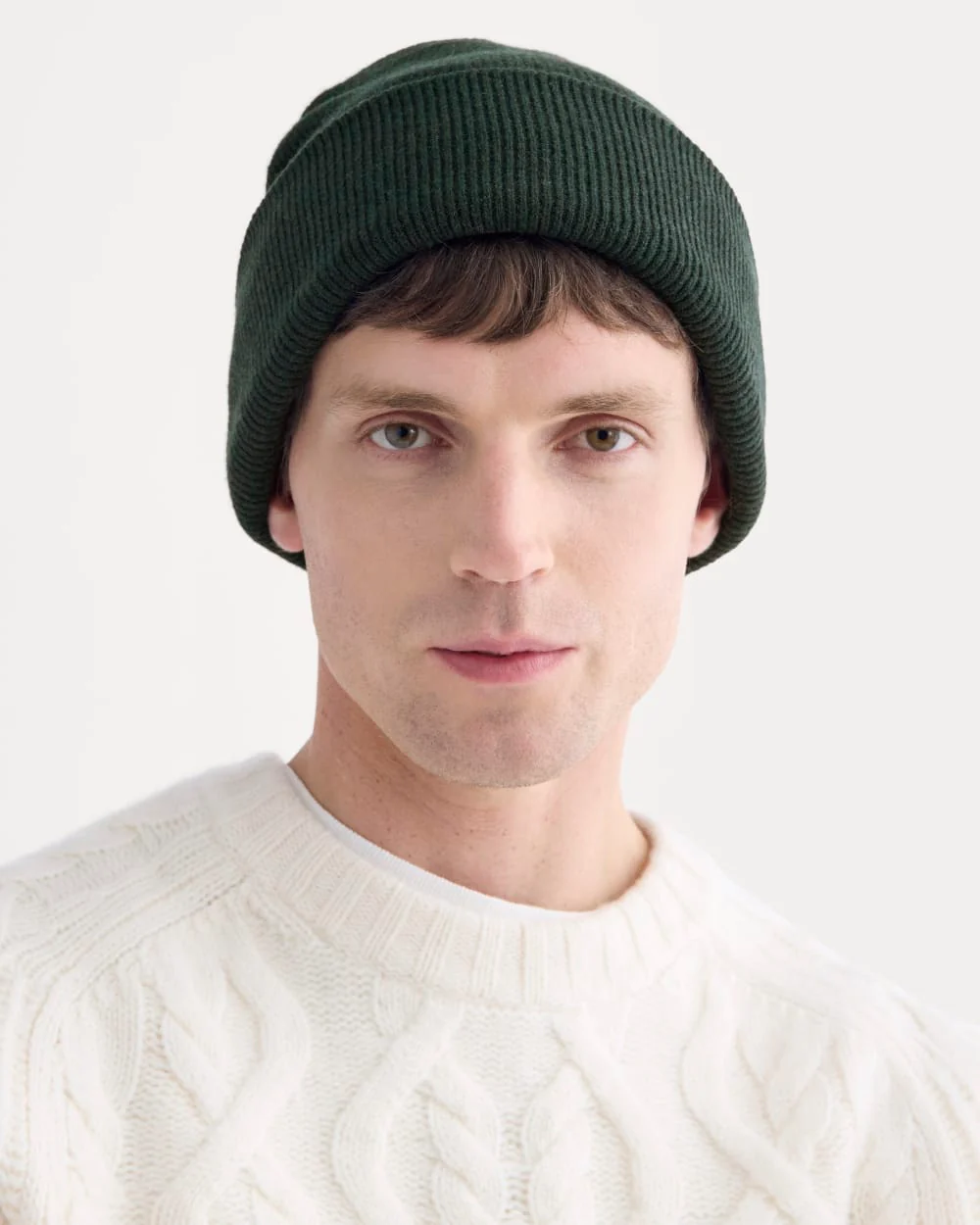 The Cabin Beanie | Heathered Dark Sea - Image 3