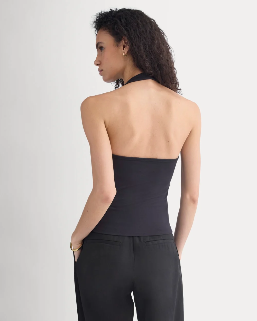 Halter Tank | Black - Image 5