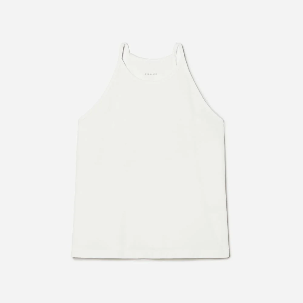 The Hemp Cutaway Tank | White