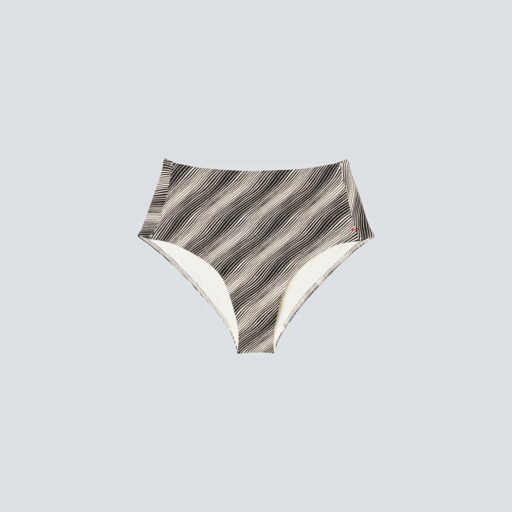 The High-Rise Hipster Bottom |  Black / Canvas