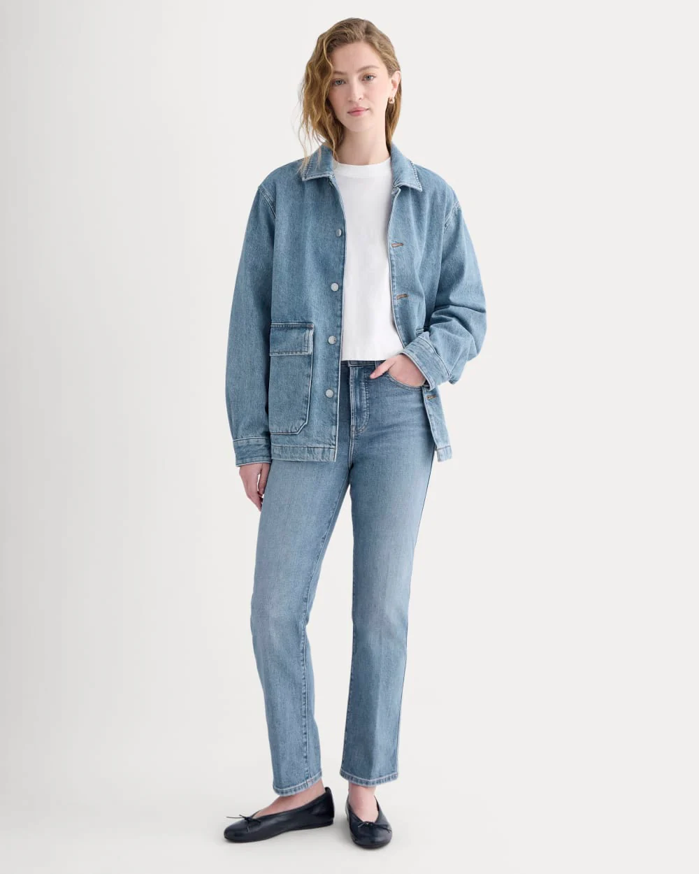 High-Rise Cigarette Jean | Medium Blue - Image 3