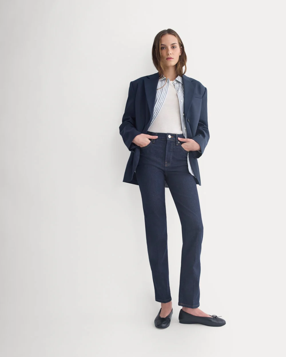 High-Rise Cigarette Jean | Pure Blue - Image 3