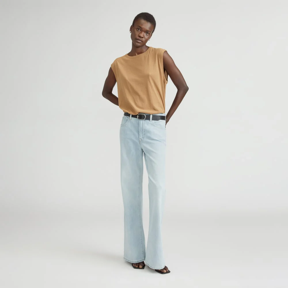 The High-Rise Flare Jean | Fog
