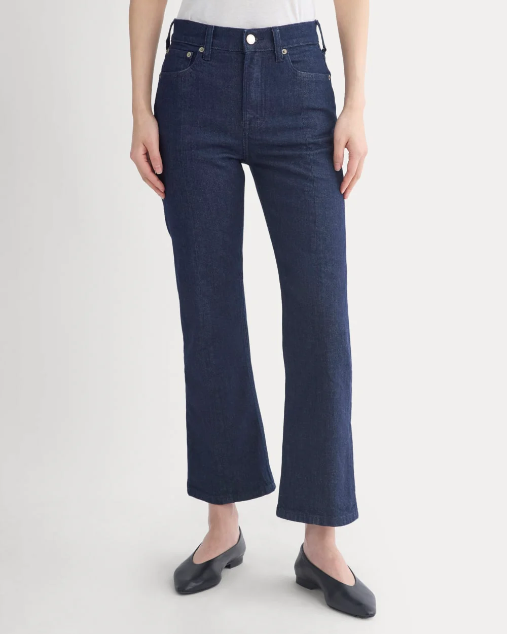 High-Rise Kick Flare Jean | Tungsten Rinse - Image 4