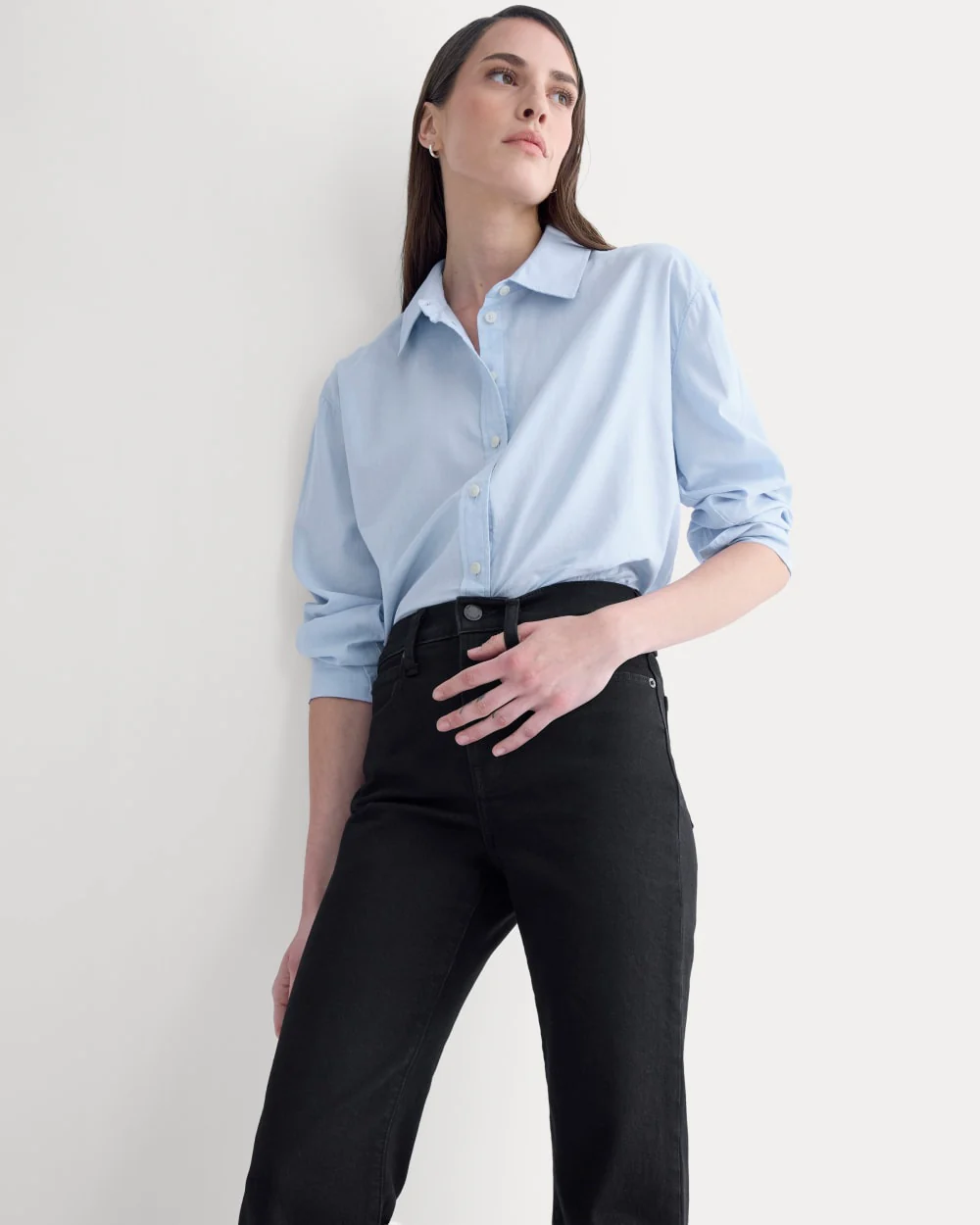 High-Rise Slim Bootcut Jean | Black - Image 3