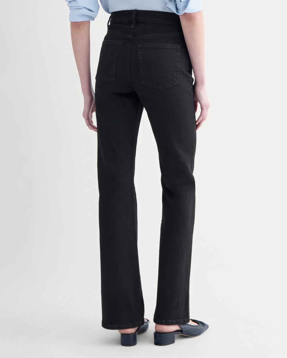 High-Rise Slim Bootcut Jean | Black - Image 5