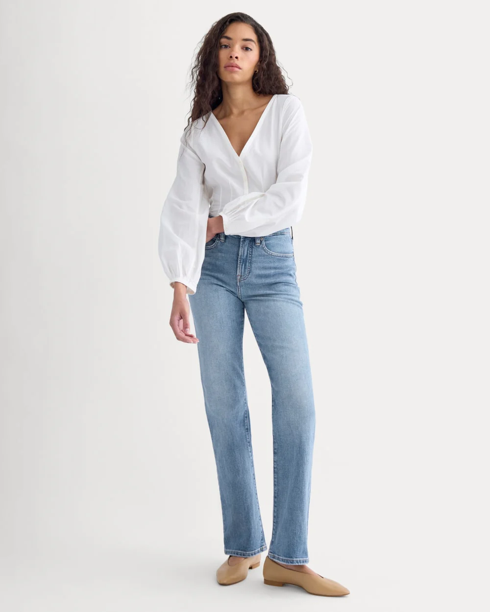 High-Rise Slim Bootcut Jean | Tungsten Bright - Image 3