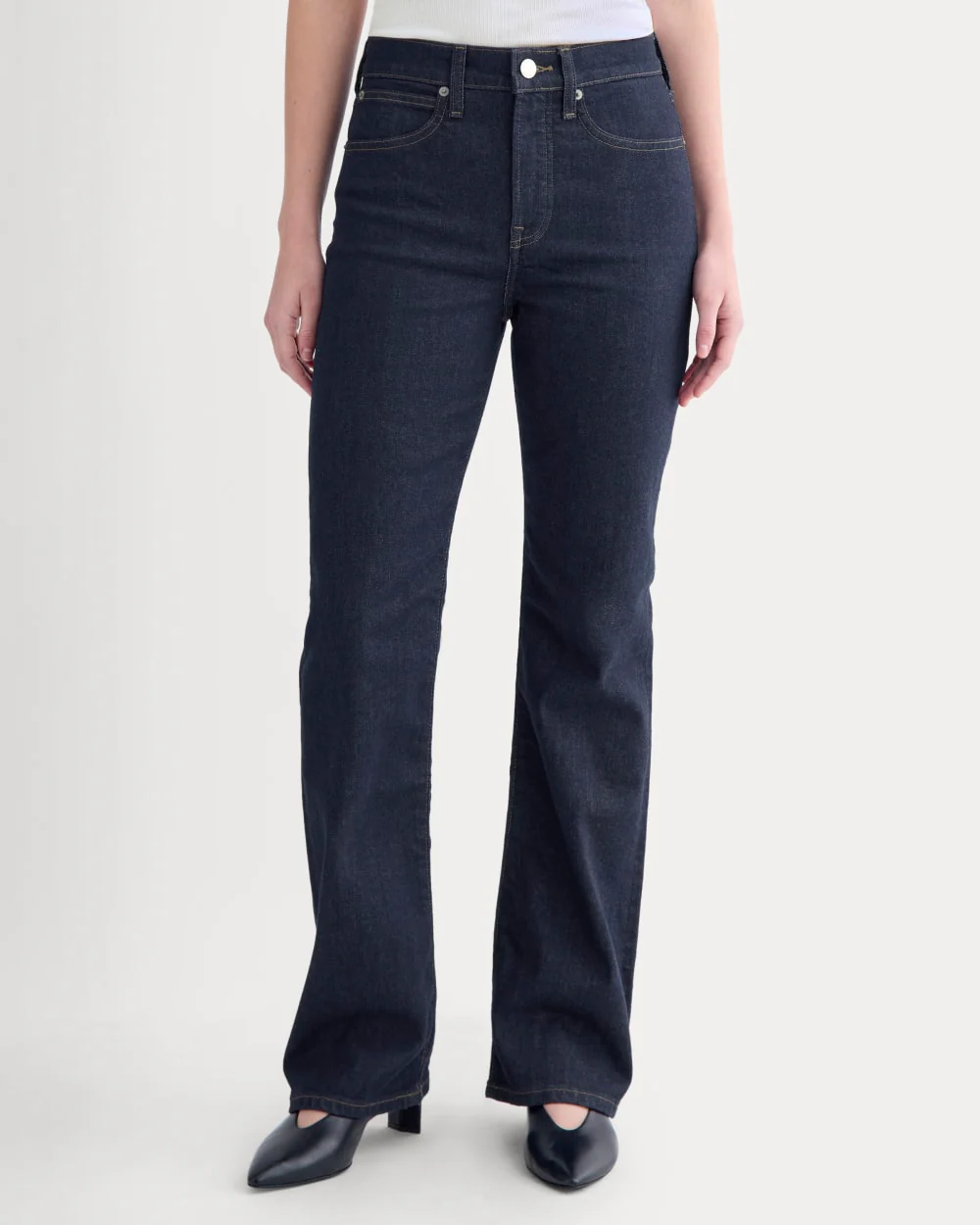 High-Rise Slim Bootcut Jean | Pure Blue - Image 4