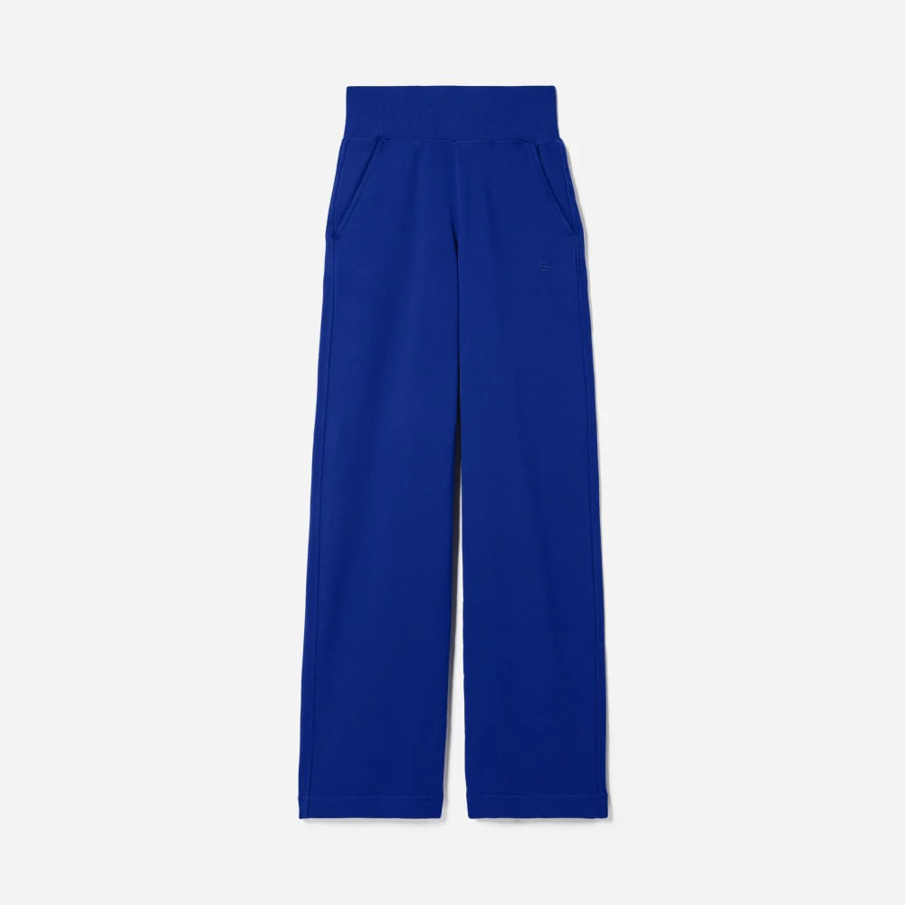 The Track High-Waist Pant | Cobalt