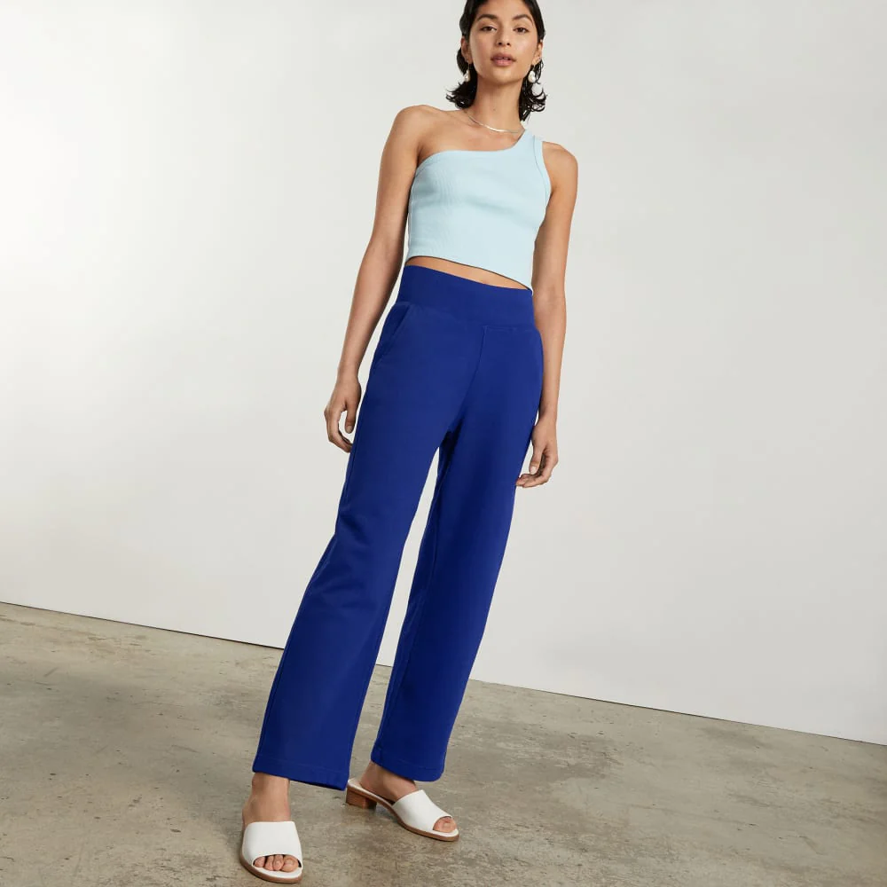 The Track High-Waist Pant | Cobalt - Image 6