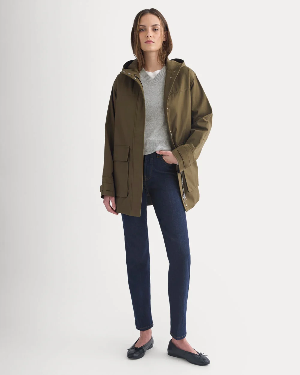 Hooded Field Jacket | Beech - Image 3