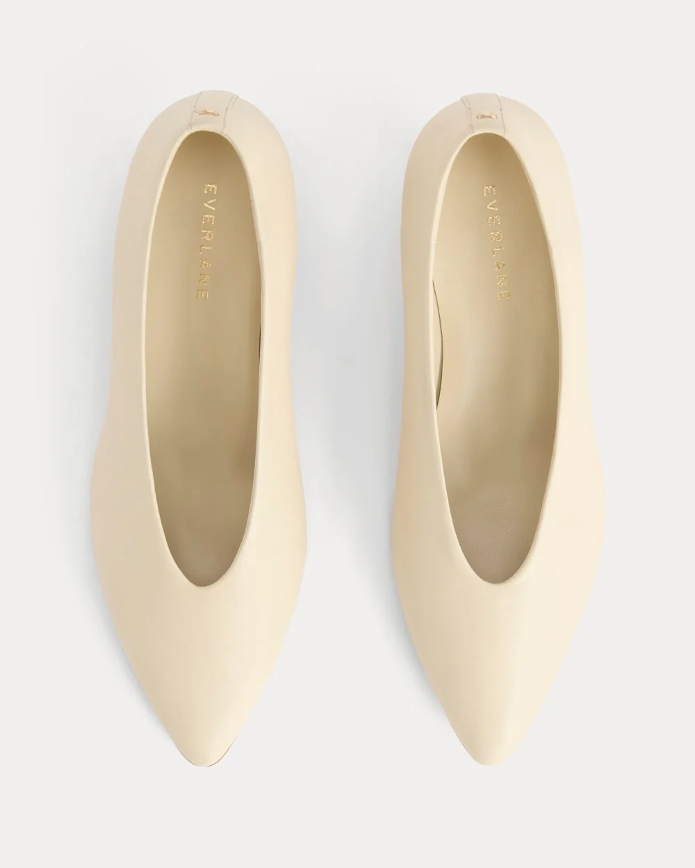 Made in Italy Almond-Toe Pump | Crema - Image 3
