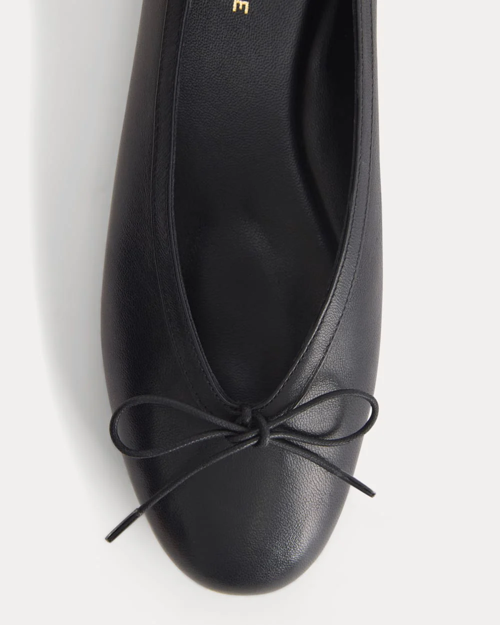 Made in Italy Ballet Flat | Black Leather - Image 5