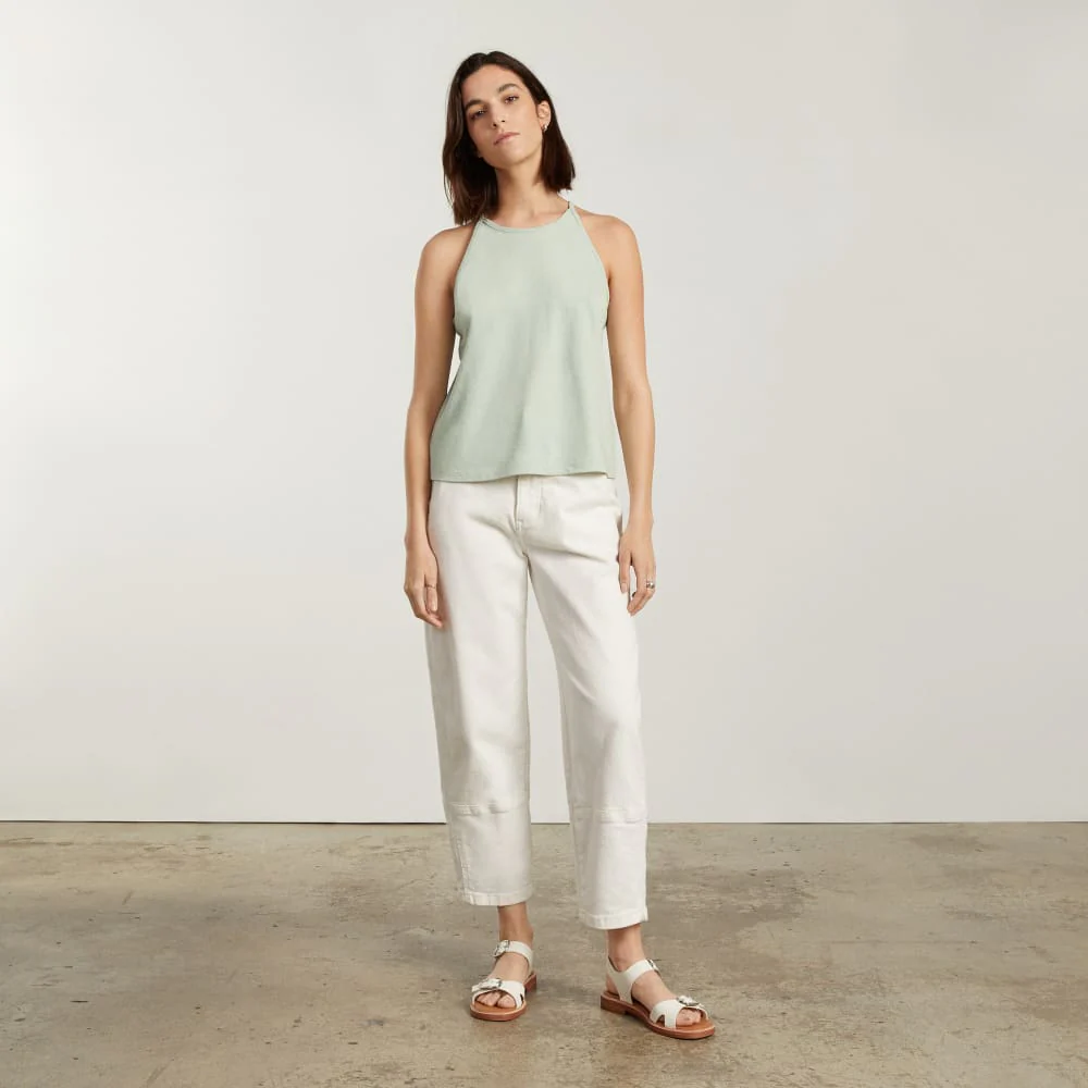The Twin Buckle Sandal | Canvas Tan - Image 3