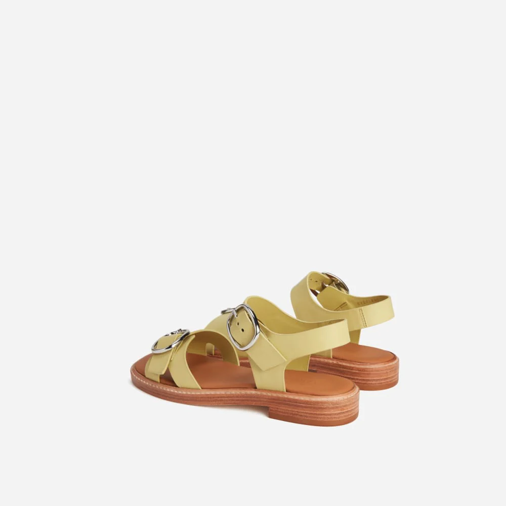 The Twin Buckle Sandal | Leek - Image 4