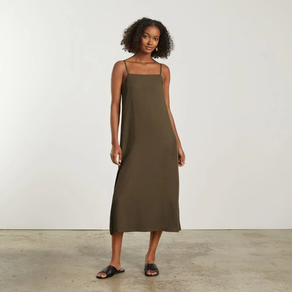The Japanese GoWeave®  Slip Dress | Beech - Image 2