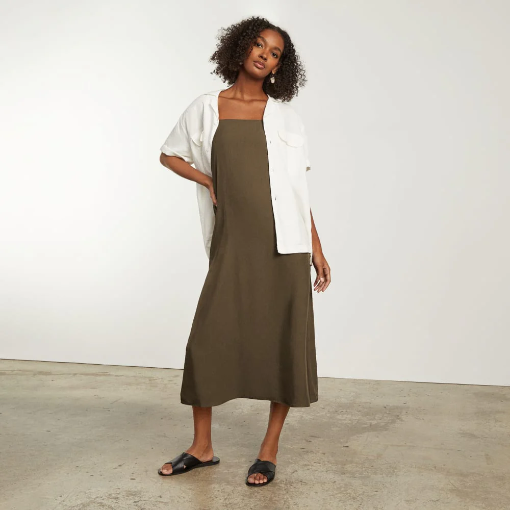 The Japanese GoWeave®  Slip Dress | Beech - Image 5