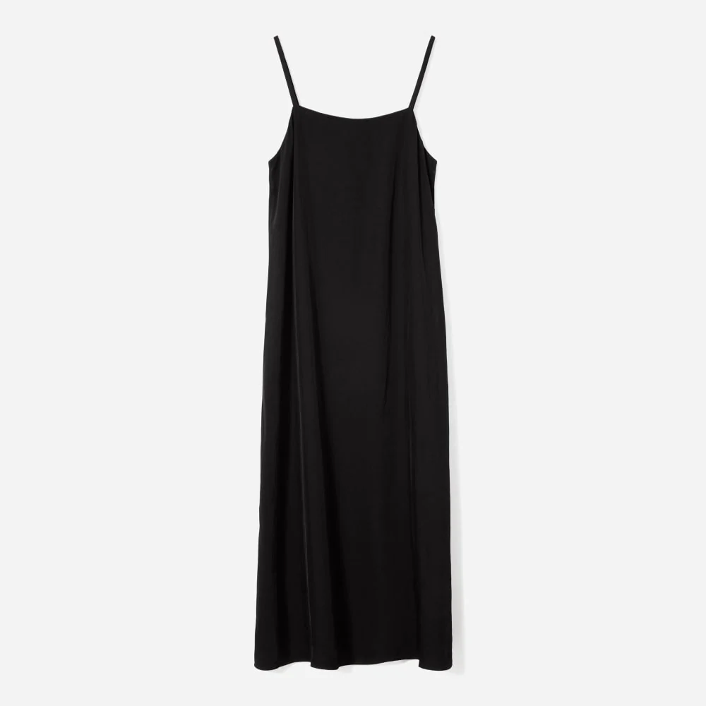 The Japanese GoWeave® Slip Dress | Black - Image 2