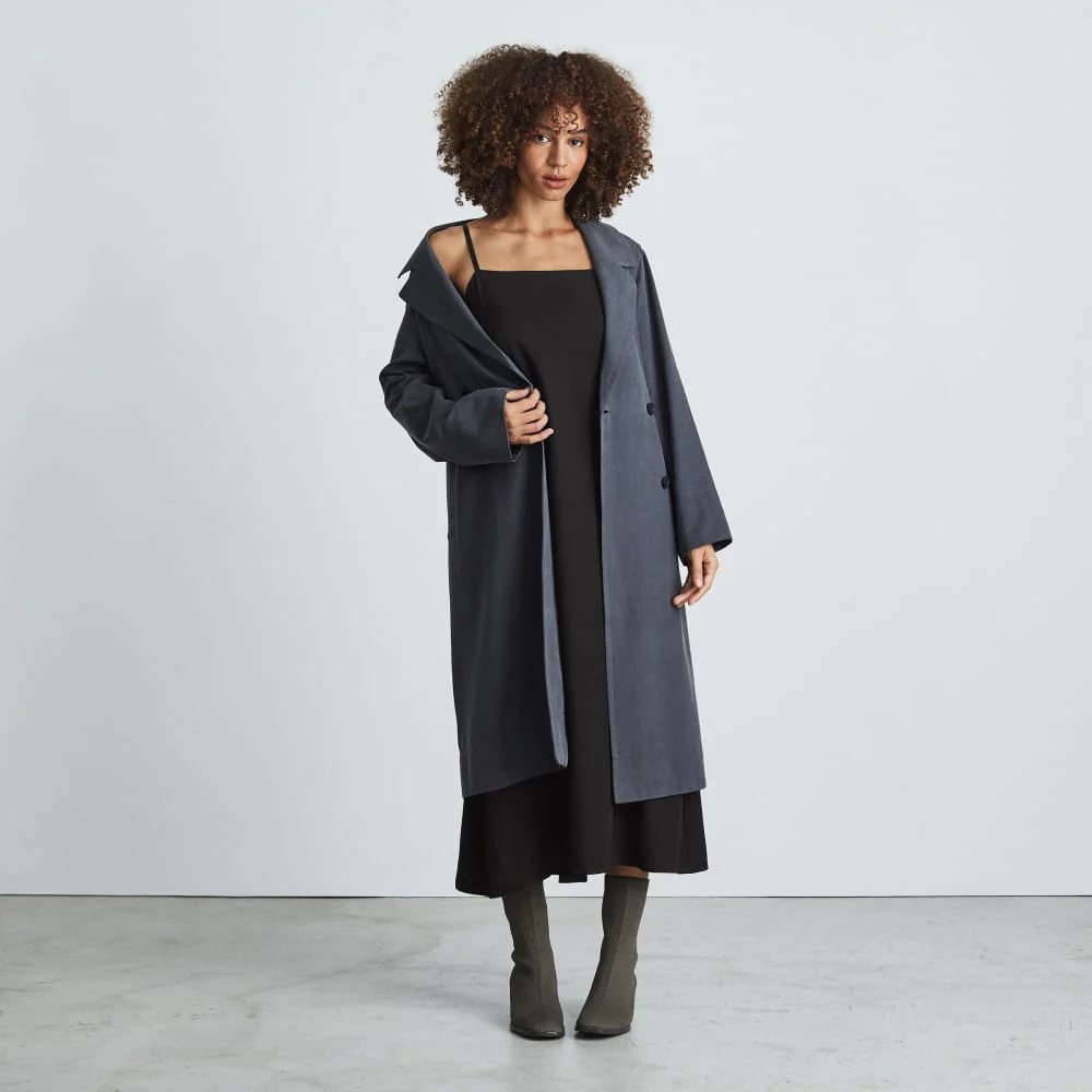 The Japanese GoWeave® Slip Dress | Black - Image 8