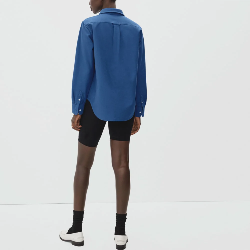 The Japanese Oxford Shirt | Deep Blue - Image 4