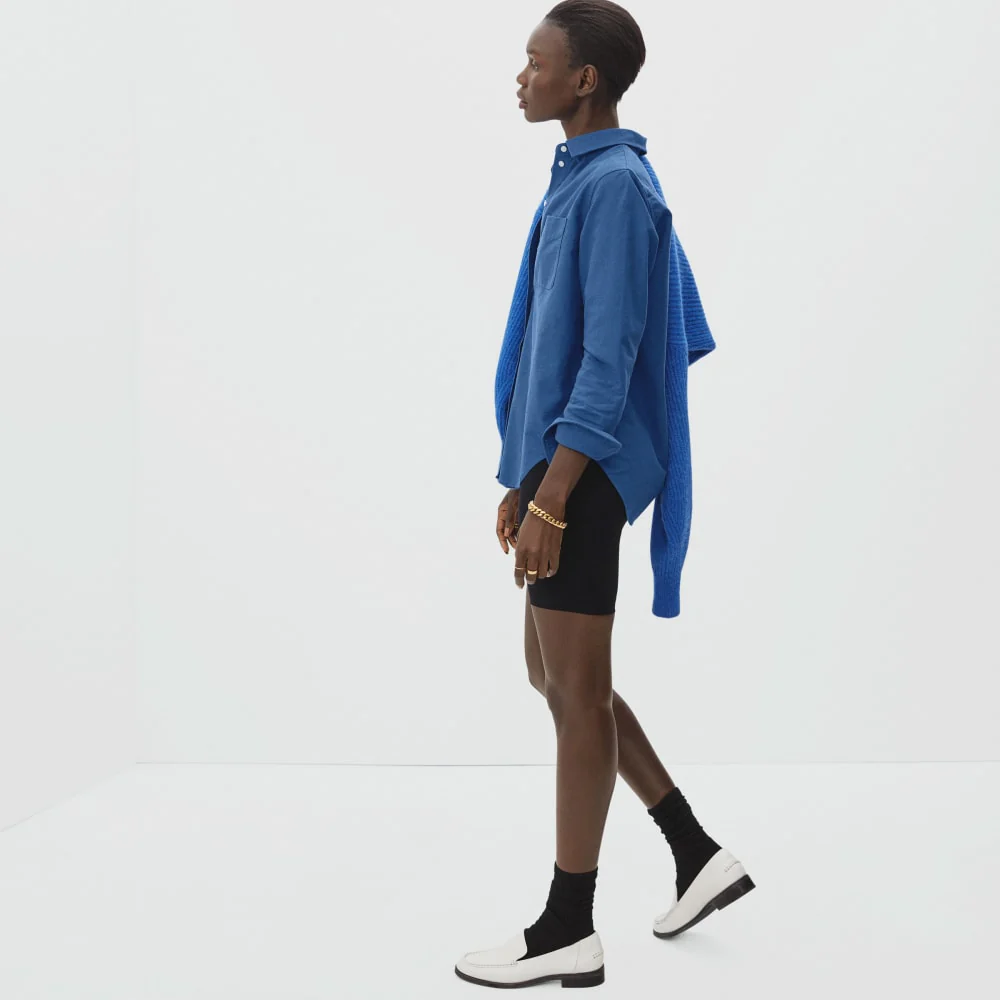 The Japanese Oxford Shirt | Deep Blue - Image 5
