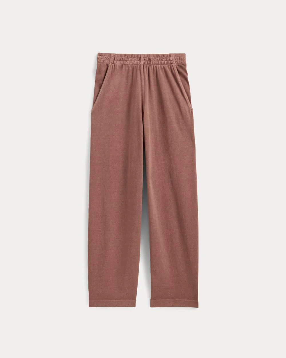 The Off-Duty Barrel Pant | Brown Garment Dye - Image 2