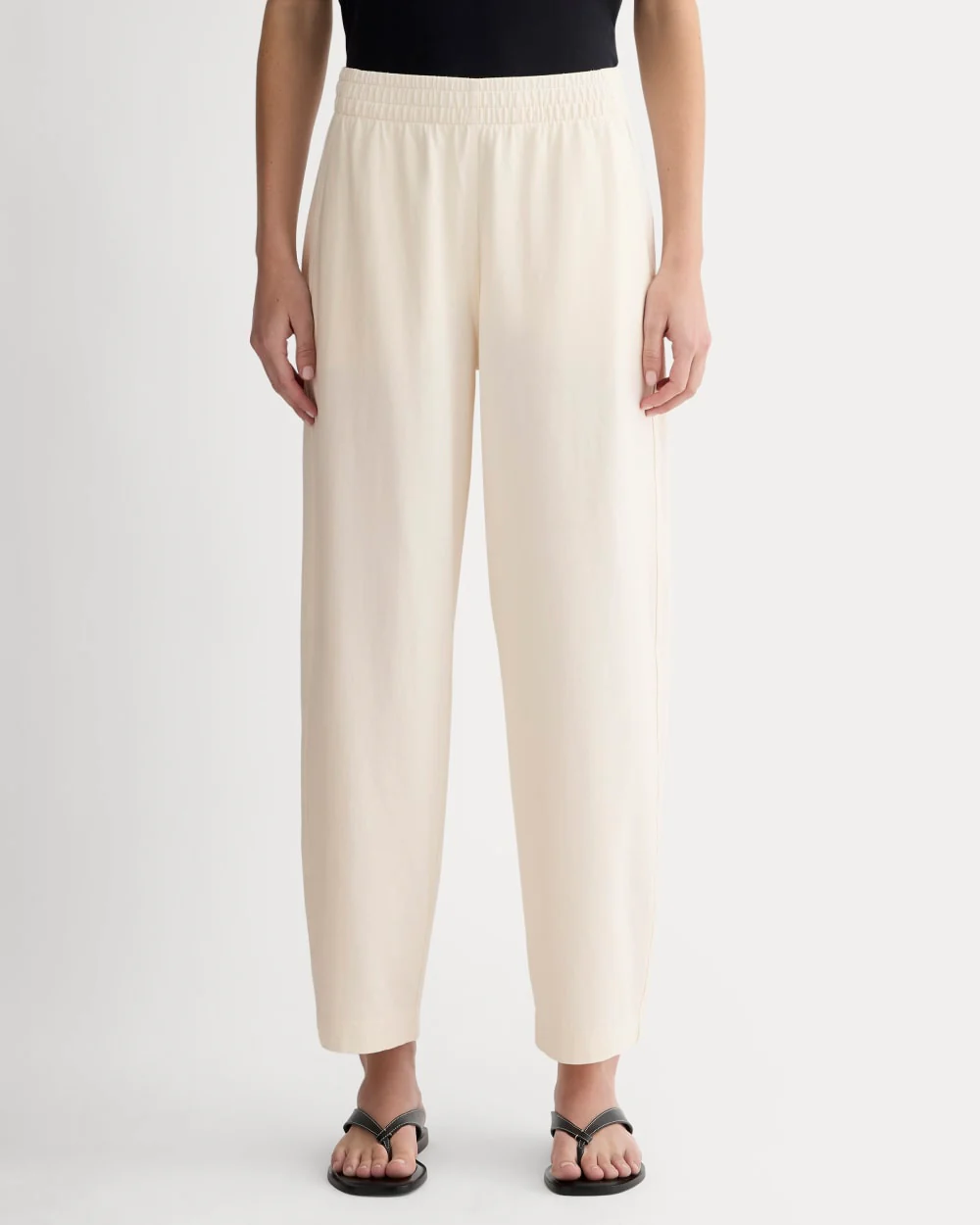 The Off-Duty Barrel Pant | Bone - Image 3
