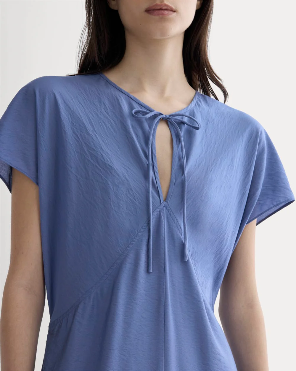 The Keyhole Dress | Blue Dusk - Image 3