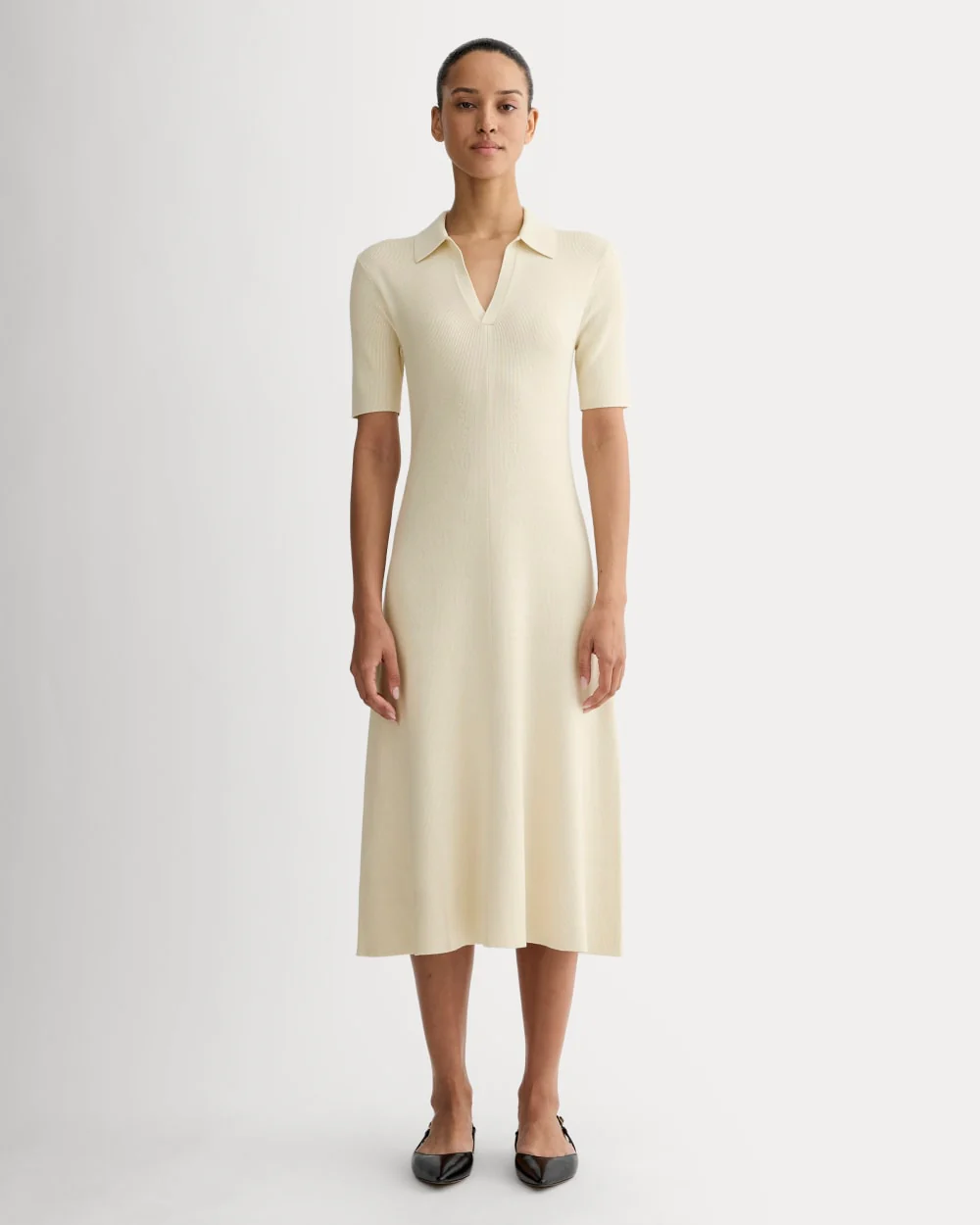 The Knit Polo Dress | Birch