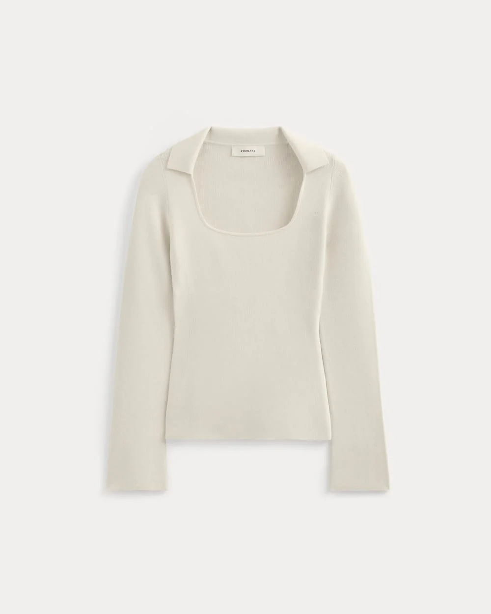 Knit Scoop-Neck Top | Birch - Image 2