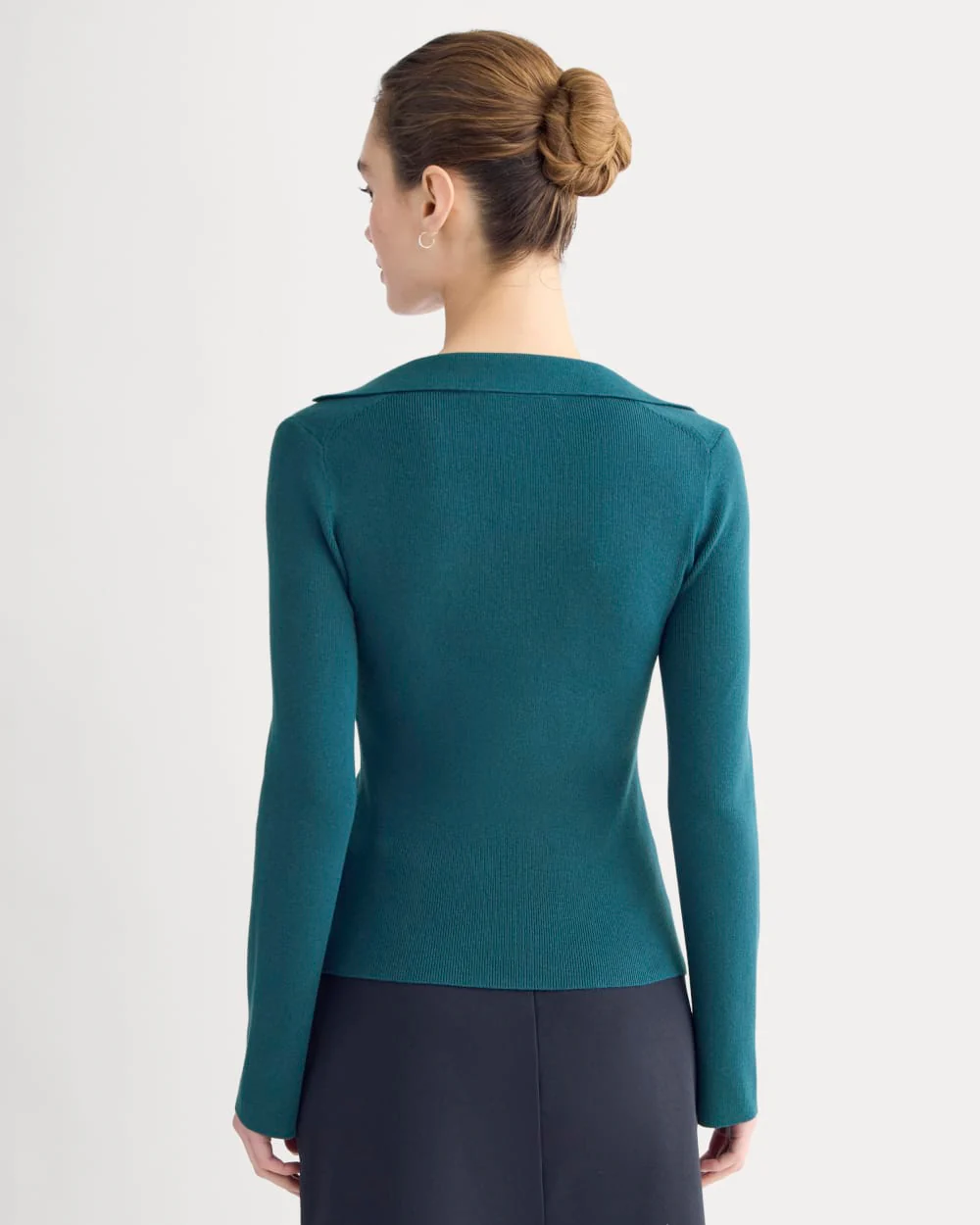 Knit Scoop-Neck Top | Reflecting Pond - Image 5