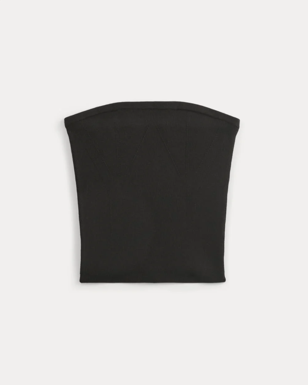 Knit Tube Top | Black - Image 2