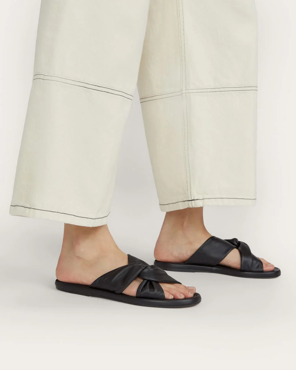 The Day Twist Sandal | Black - Image 3