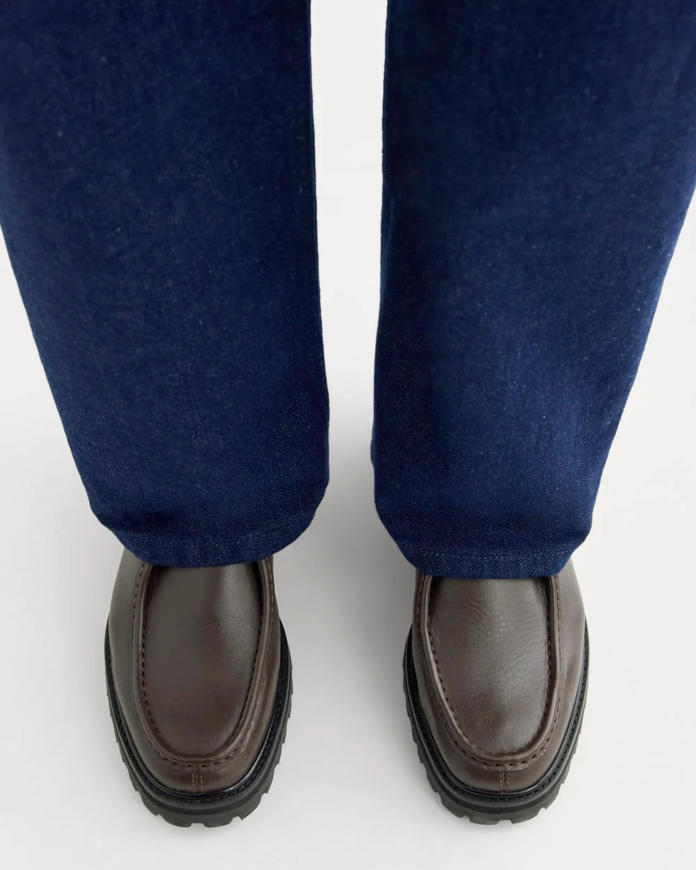 Leather Lug Chukka | Deep Brown - Image 3