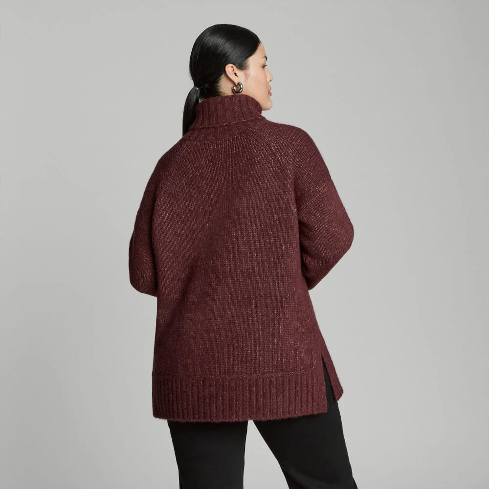 The Cloud Turtleneck | Brandy - Image 3