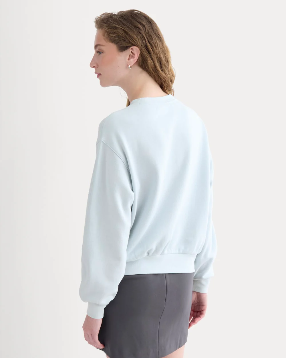 Lightweight Terry Blouson Crew | Skywriting - Image 5