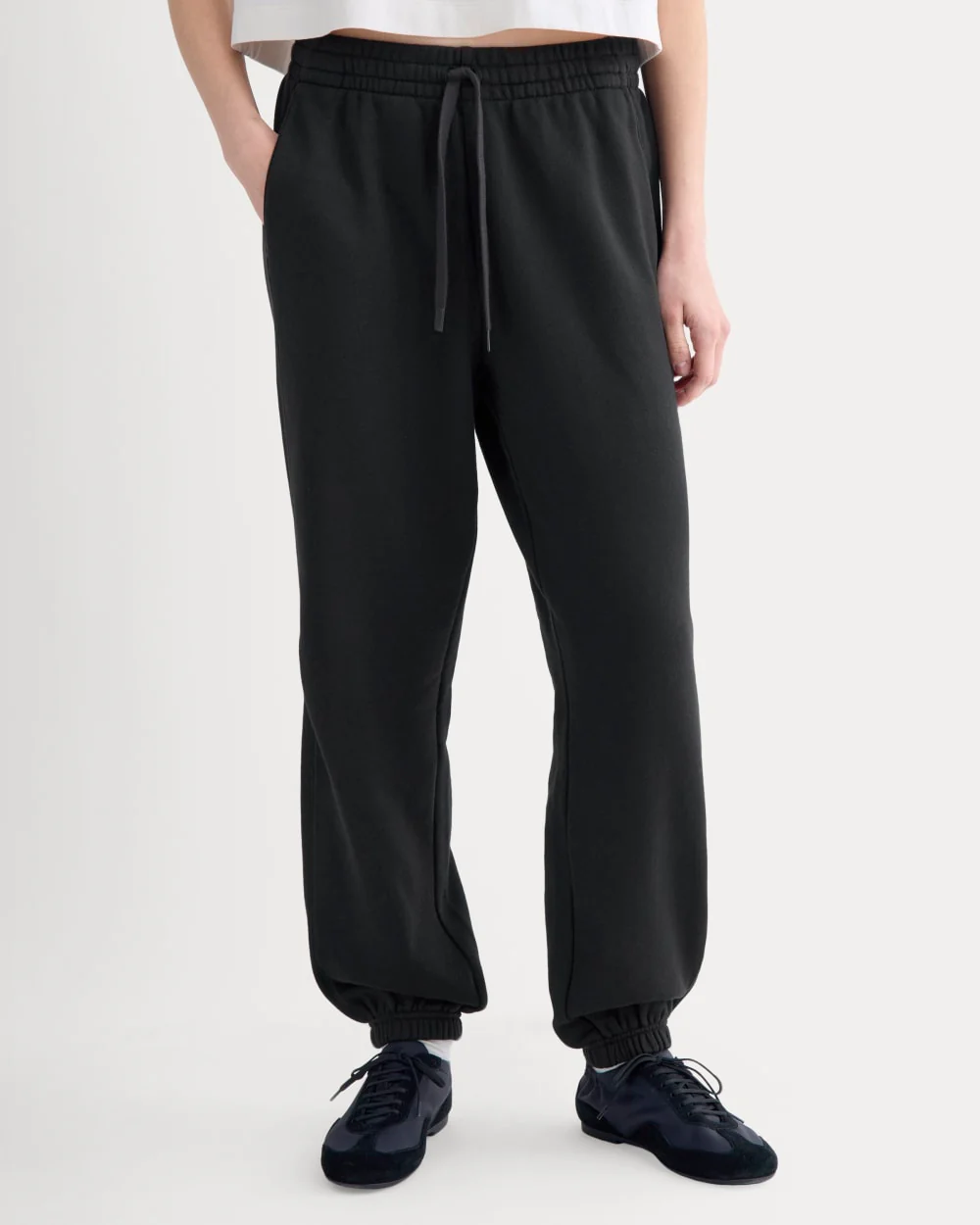 Lightweight Terry Jogger | Black - Image 4