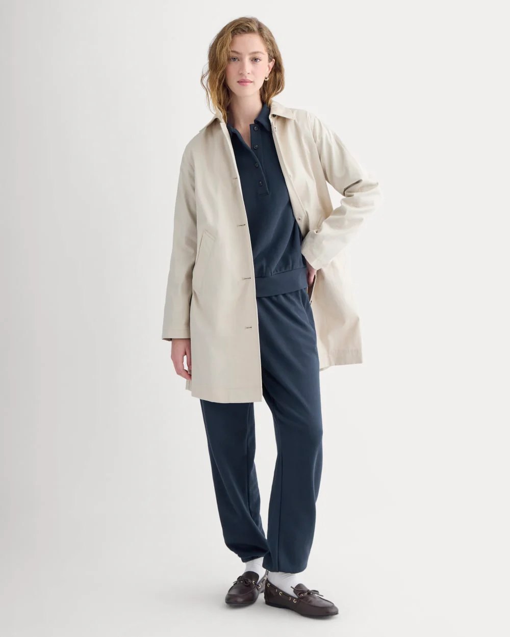 Lightweight Terry Jogger | Navy - Image 3