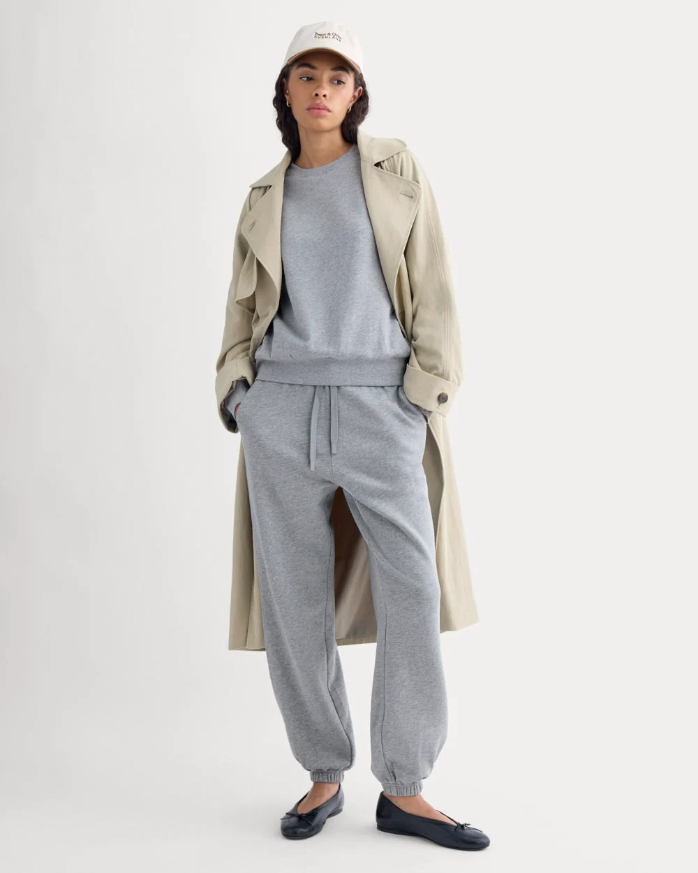Lightweight Terry Jogger | Vintage Heather Grey